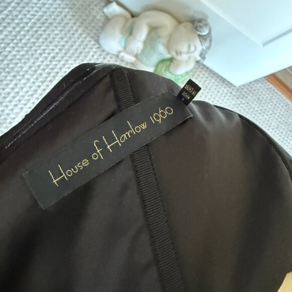 House of Harlow 1960 Sulima Gown – Black Embellished Mesh - Picture 8 of 8